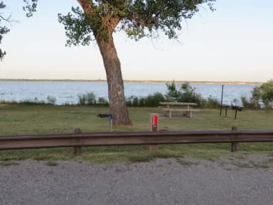 View of campsite 63