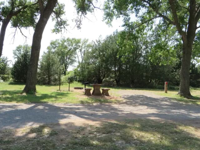 View of campsite 66