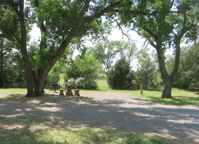 View of campsite 67