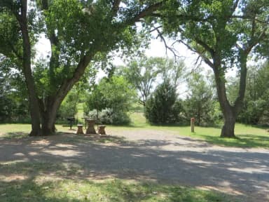 View of campsite 67