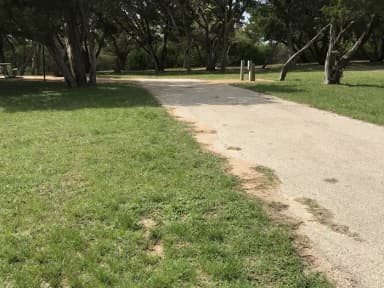 RV site driveway