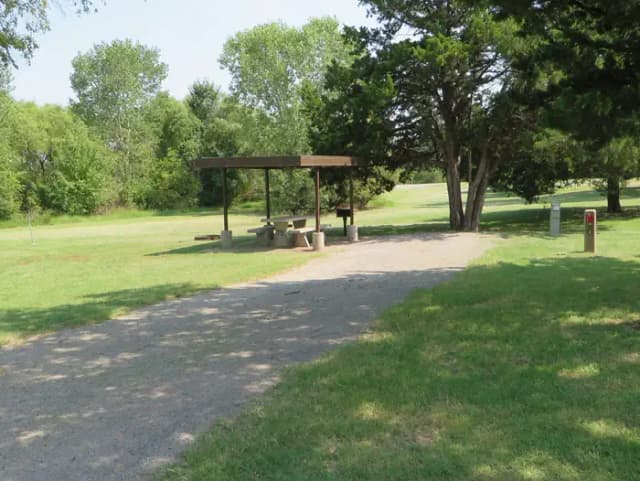 View of campsite 75