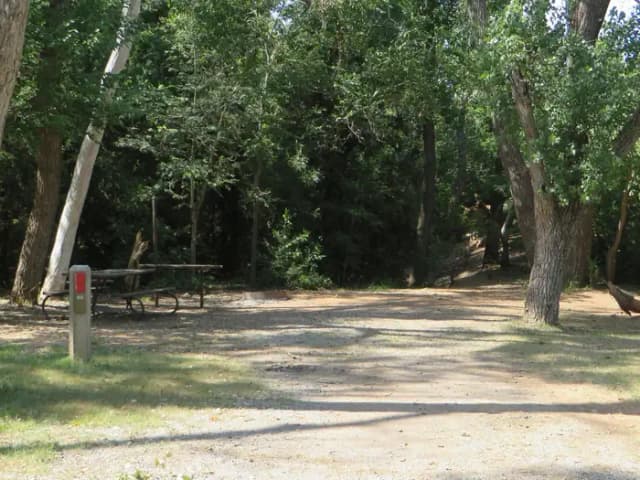 View of campsite 83