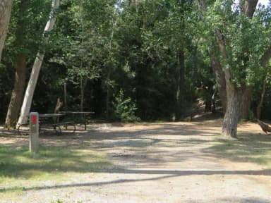 View of campsite 83