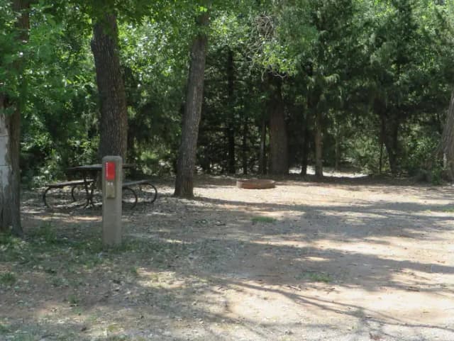 View of campsite 84