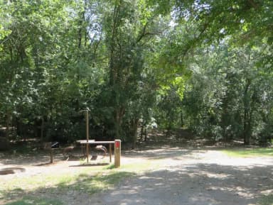 View of campsite 86
