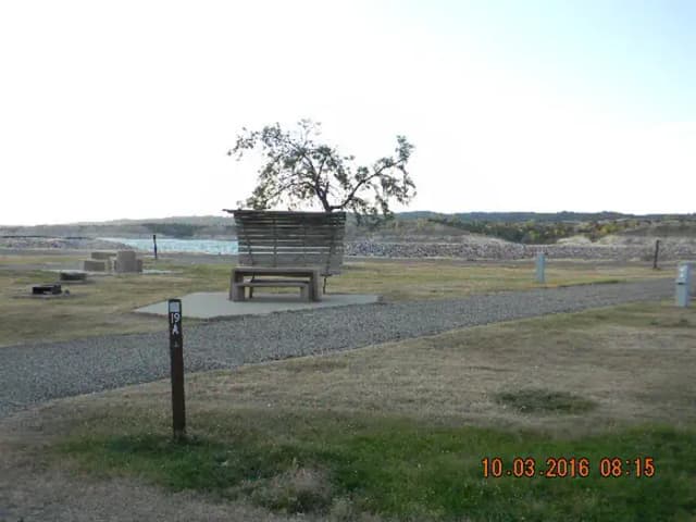 Lower Loop Sites 14-22 doubles · Site 19A at Left Tailrace
