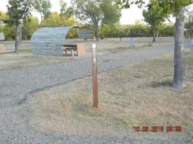 Lower Loop Sites 14-22 doubles · Site 21B at Left Tailrace