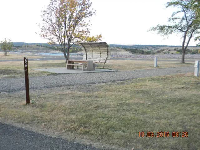 Lower Loop Sites 14-22 doubles · Site 22A at Left Tailrace