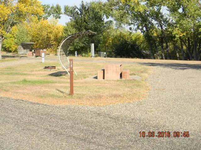 Upper Loop Sites 23-72 · Site 28 at Left Tailrace