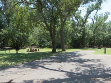 View of campsite 98