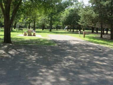 View of campsite 101
