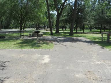 View of campsite 102