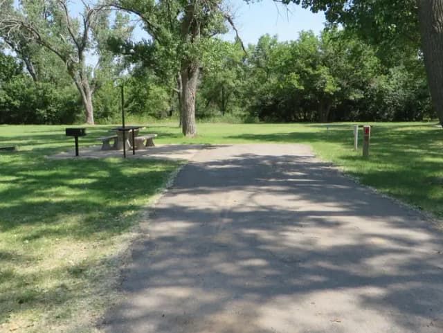 View of campsite 103