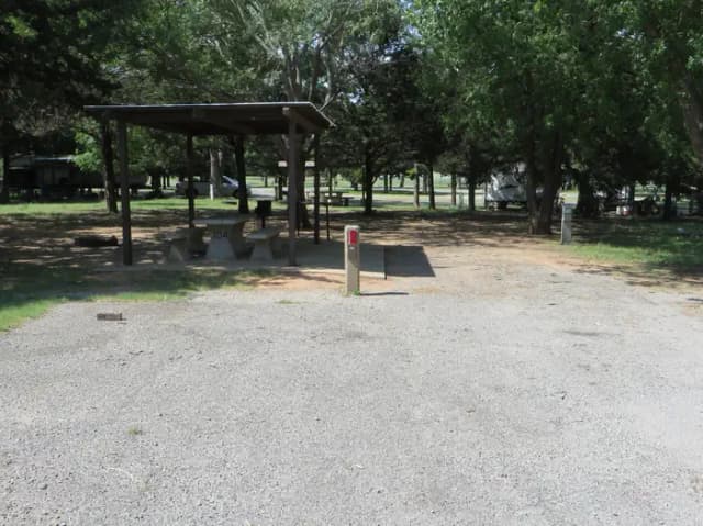View of campsite 104