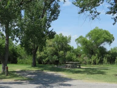 View of campsite 108