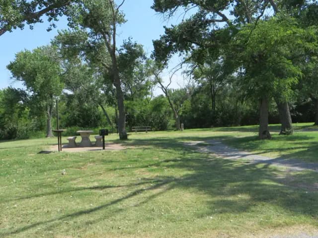 View of campsite 109