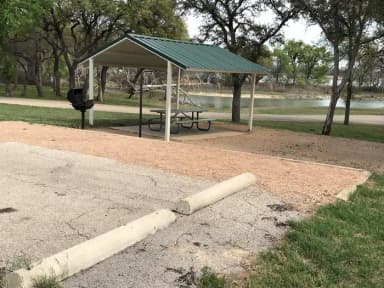 Site parking and picnic area