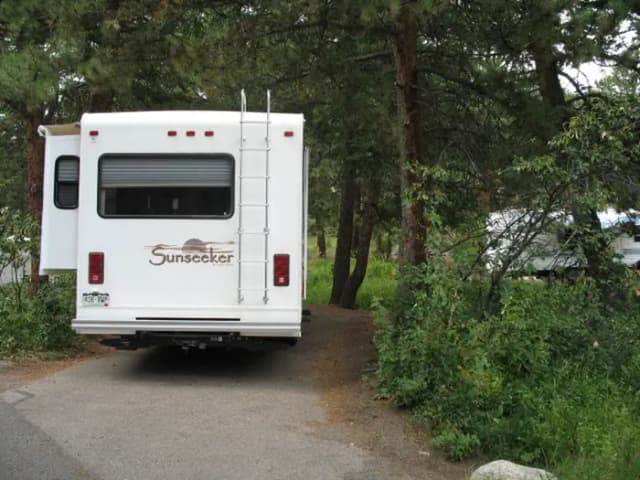 C Loop · Site 033 at Rocky Mountain National Park Aspenglen Campground
