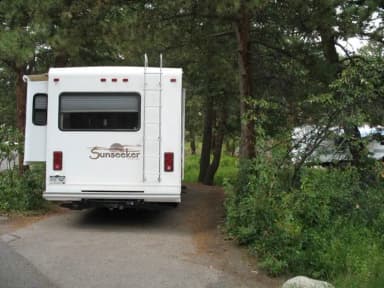 C Loop · Site 033 at Rocky Mountain National Park Aspenglen Campground