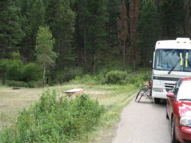 C Loop · Site 037 at Rocky Mountain National Park Aspenglen Campground
