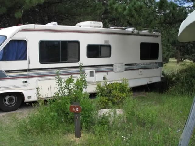 C Loop · Site 042 at Rocky Mountain National Park Aspenglen Campground