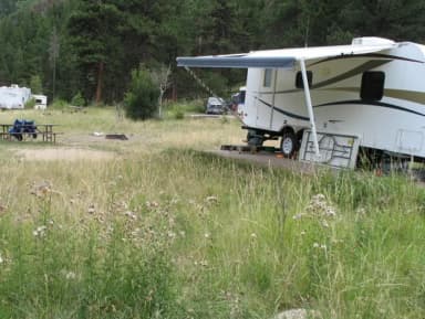 C Loop · Site 048 at Rocky Mountain National Park Aspenglen Campground