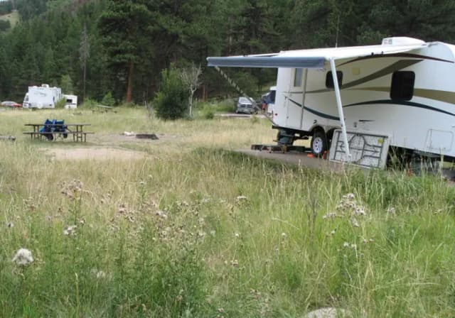 C Loop · Site 048 at Rocky Mountain National Park Aspenglen Campground