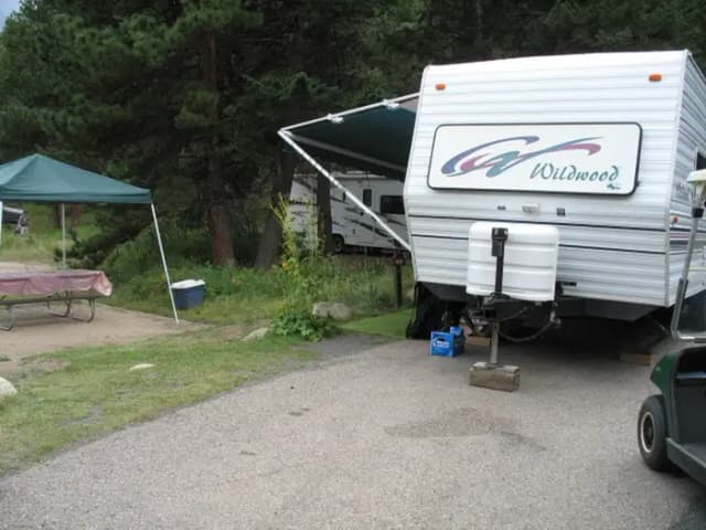 C Loop · Site 049 at Rocky Mountain National Park Aspenglen Campground