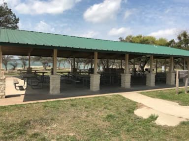Group Shelter pavilion and picnic area