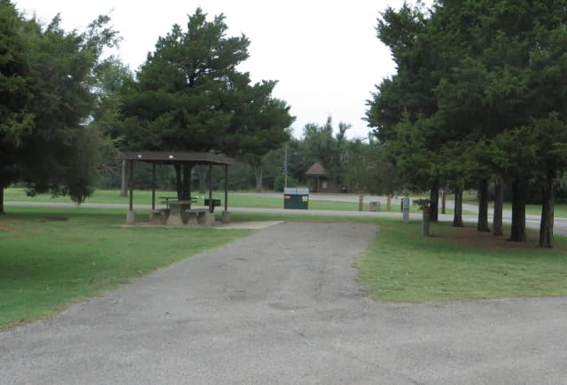 View of campsite 80