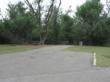 Site 088, View of campsite 88