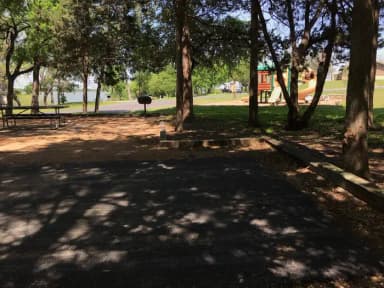 Site is located next to playground