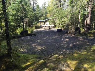 Site 005 at Mendenhall Campground