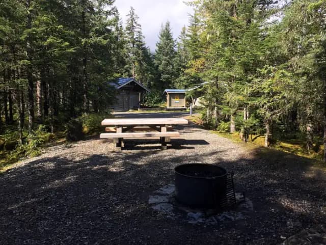 Site 005 at Mendenhall Campground