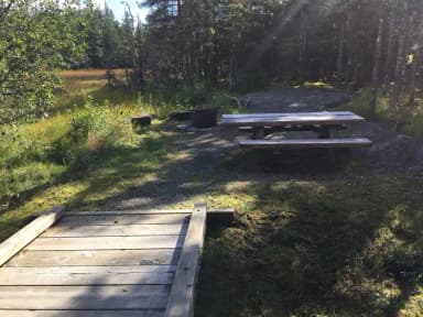 Site 006 at Mendenhall Campground