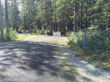 Site 007 at Mendenhall Campground