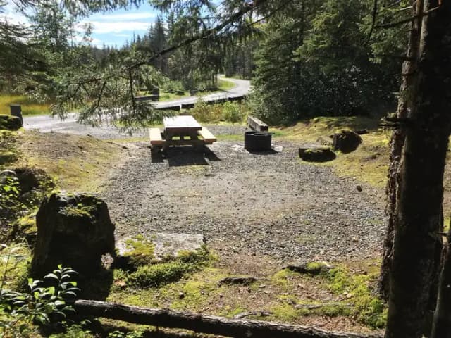 Site 009 at Mendenhall Campground