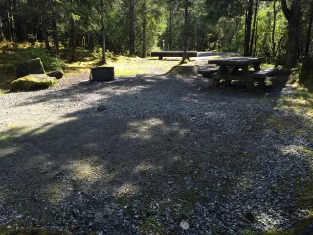 Site 013 at Mendenhall Campground