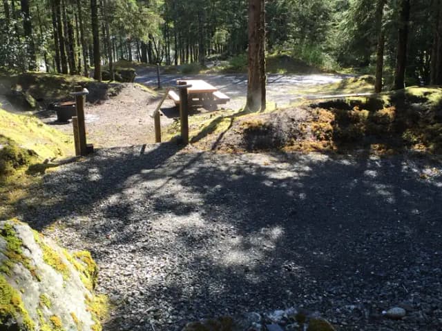 Site 015 at Mendenhall Campground