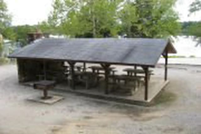 Site Group Shelter (Pavilion) at Cape Fair