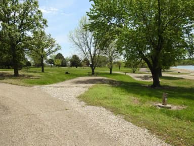 Site 19 in Arrow Rock Campground