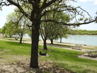 Site 20 in Arrow Rock Campground