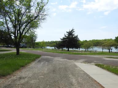 Site 21 in Arrow Rock Campground