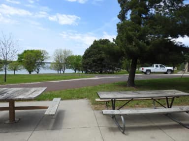 Site 21 in Arrow Rock Campground
