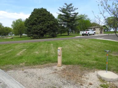 Site 22 in Arrow Rock Campground