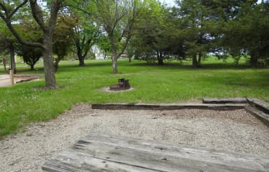 Site 23 in Arrow Rock Campground
