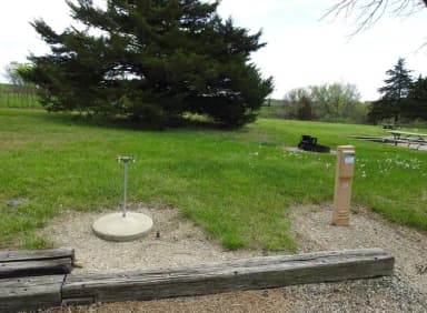 Site 29 in Arrow Rock Campground