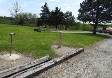 Site 31 in Arrow Rock Campground