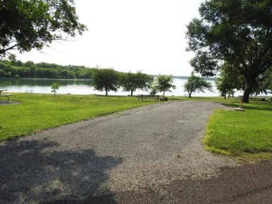 Site 32 in Arrow Rock Campground